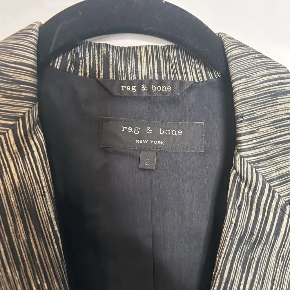 Rag & Bone Silk Blazer